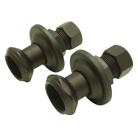 Aqua Vintage 1-3/4" Wall Union Extension, Oil Rubbed Bronze AEU4105